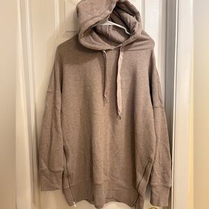 Aerie Taupe Hoodie
